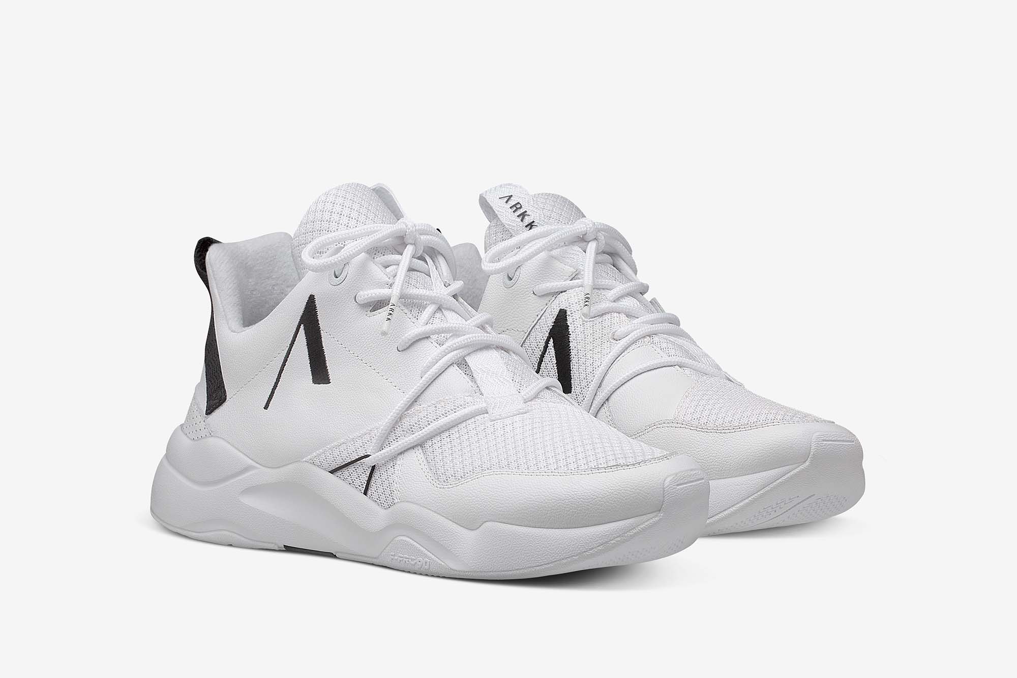 ARKK Collection Asymtrix Mesh F-PRO90 White Black - Women Asymtrix